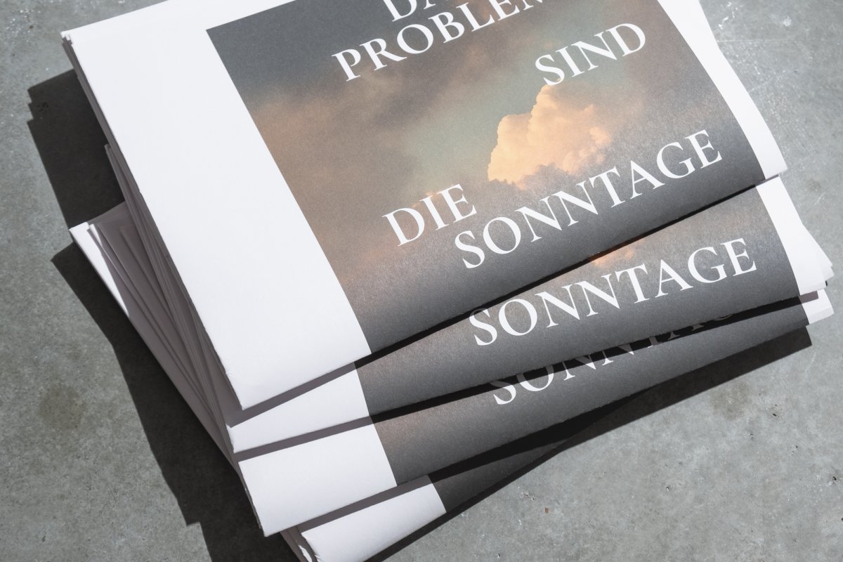 book &#8211; das problem sind die sonntage - jann höfer photographer